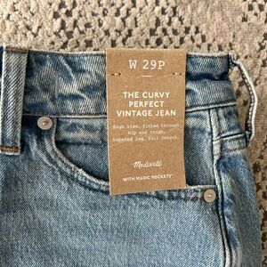 Madewell Curvy Perfect Vintage 29P